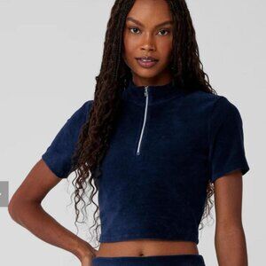 Alo Yoga | Micro Corduroy Winter Break Mock Neck
